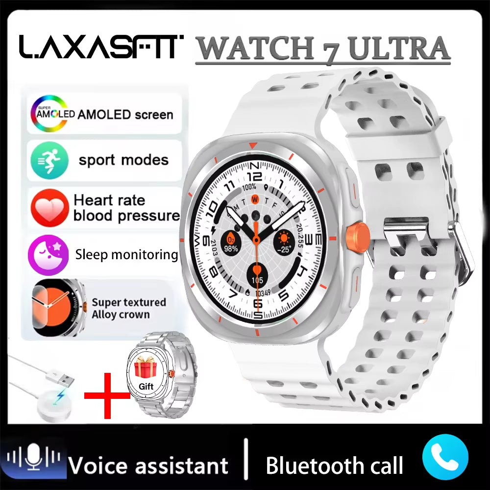 2025 New Smart Watches Men'S AMOLED Screen Multifunction Sports Fitness Tracker Health Women'S Smart Watch