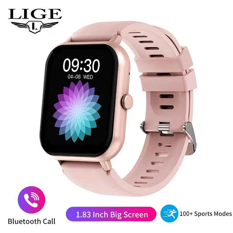 2024 Bluetooth Call Smart Watch Men Women Full Touch Screen Sports Fitness Watch Man Smart Watches Women Smartwatch