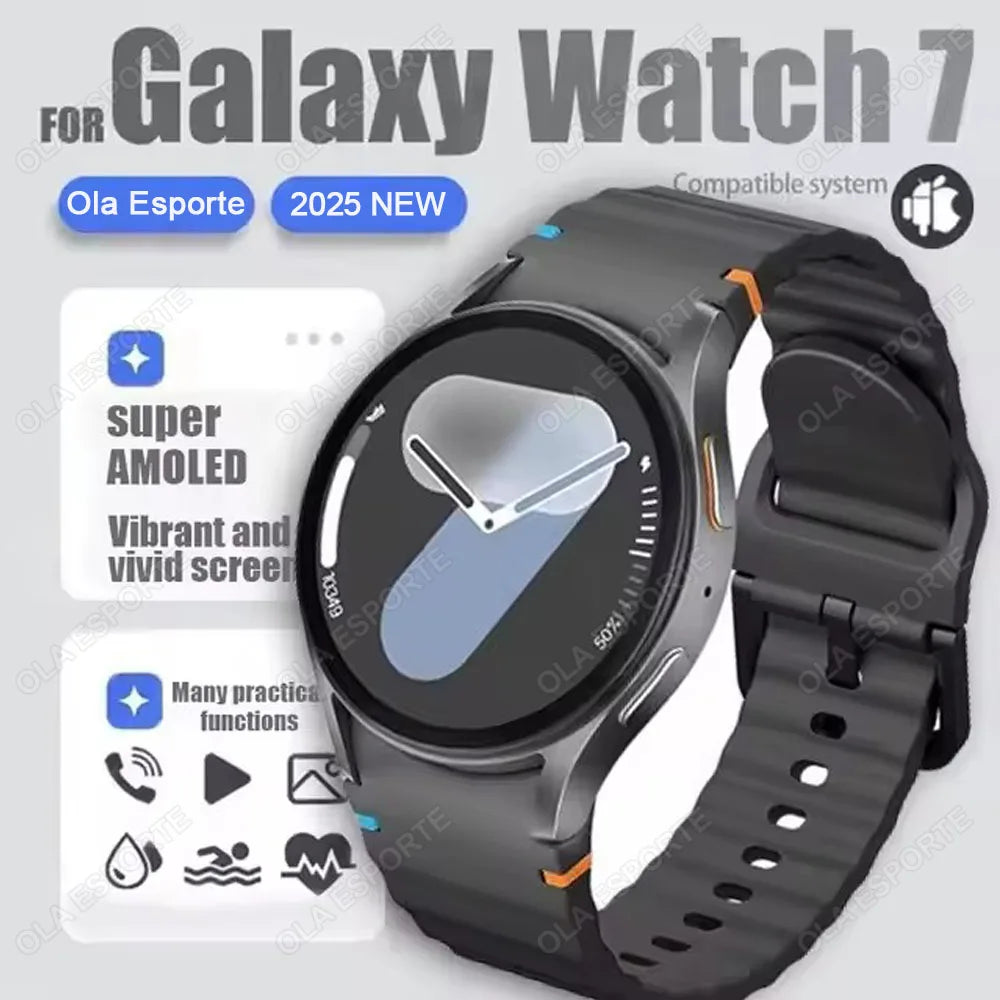 2025 New Smartwatch 7 Series GPS Tracking NFC Smart Watches Heart Rate Health Monitoring HD Bluetooth Call Smart Watch Men Women
