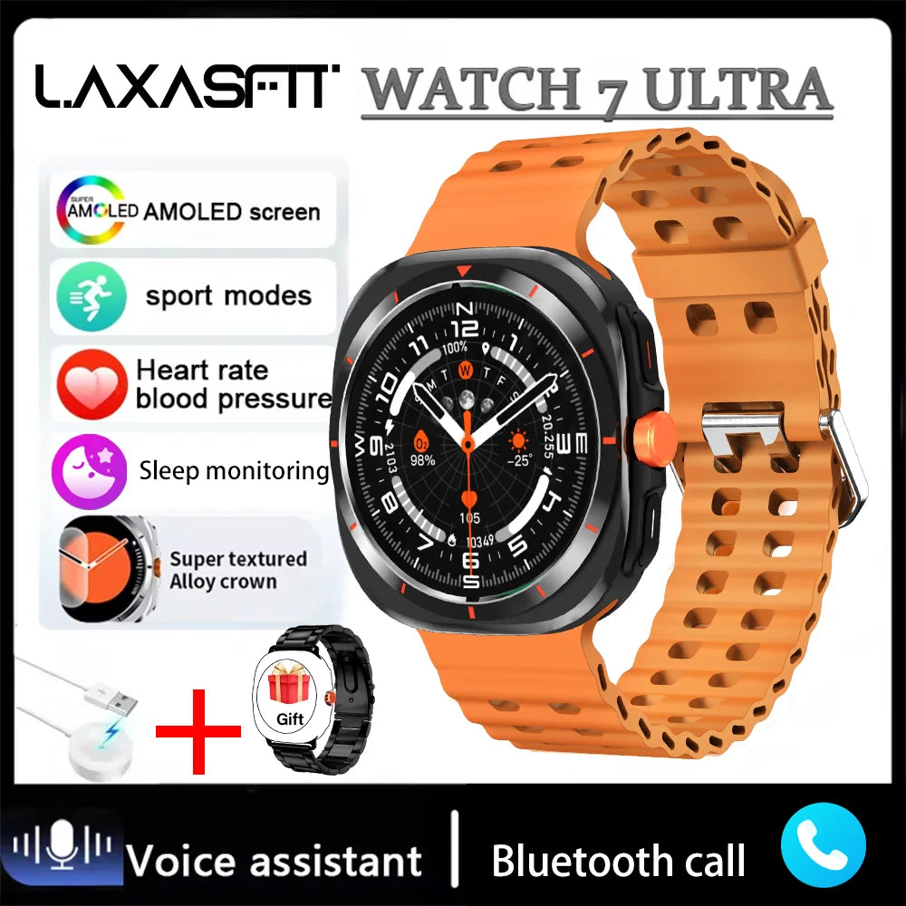 2025 New Smart Watches Men'S AMOLED Screen Multifunction Sports Fitness Tracker Health Women'S Smart Watch