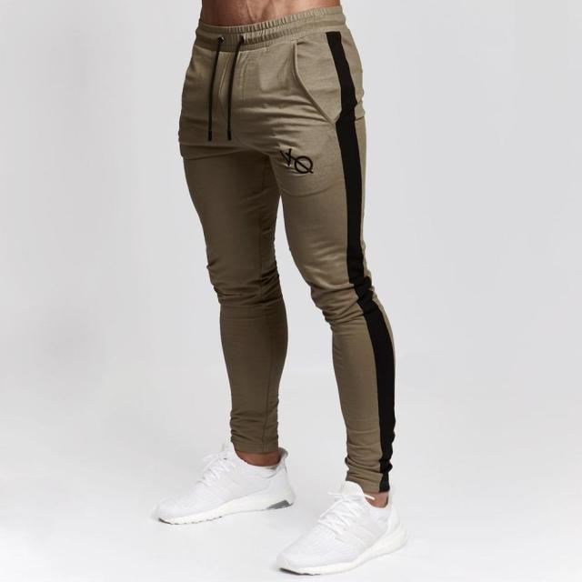 Mens Joggers Casual Pants Fitness Men Sportswear Tracksuit Bottoms Skinny Sweatpants Trousers Black Gyms Jogger Track Pants