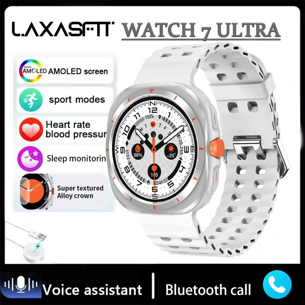2025 New Smart Watches Men'S AMOLED Screen Multifunction Sports Fitness Tracker Health Women'S Smart Watch