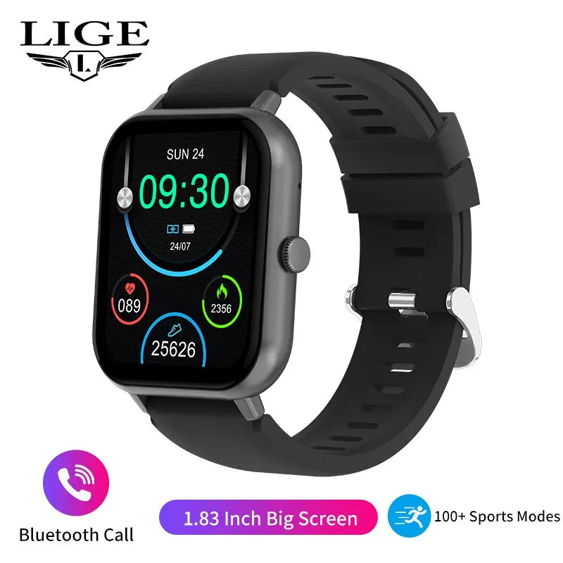 2024 Bluetooth Call Smart Watch Men Women Full Touch Screen Sports Fitness Watch Man Smart Watches Women Smartwatch
