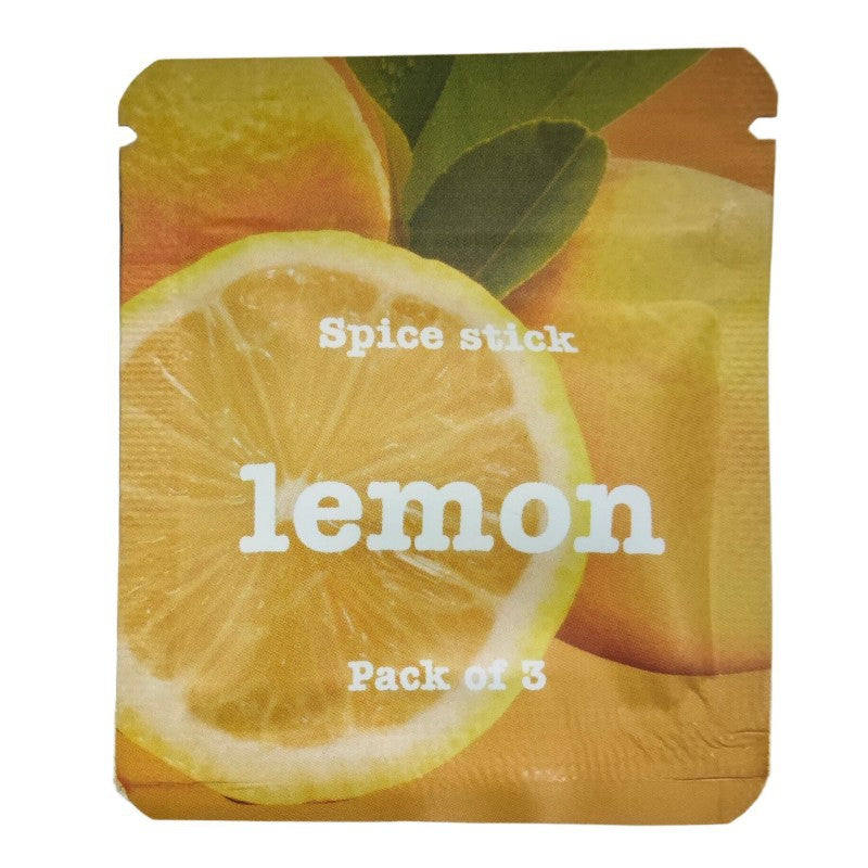 Scented Stick Inhaler Cartridge Bag Scented Cotton Swab Flavor Fragrance Pack Each Pack Contains 3 Cotton Swabs