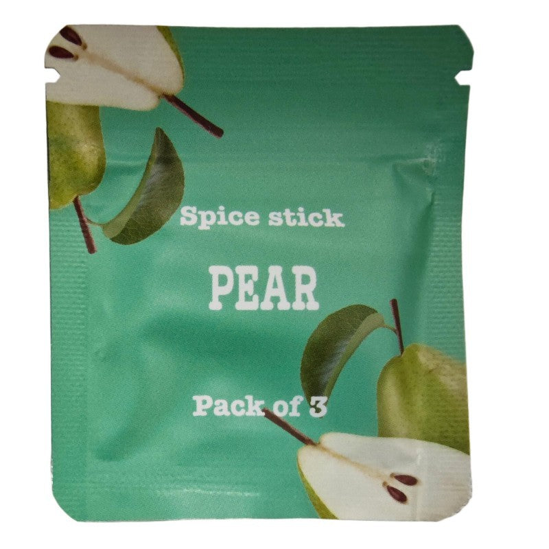 Scented Stick Inhaler Cartridge Bag Scented Cotton Swab Flavor Fragrance Pack Each Pack Contains 3 Cotton Swabs