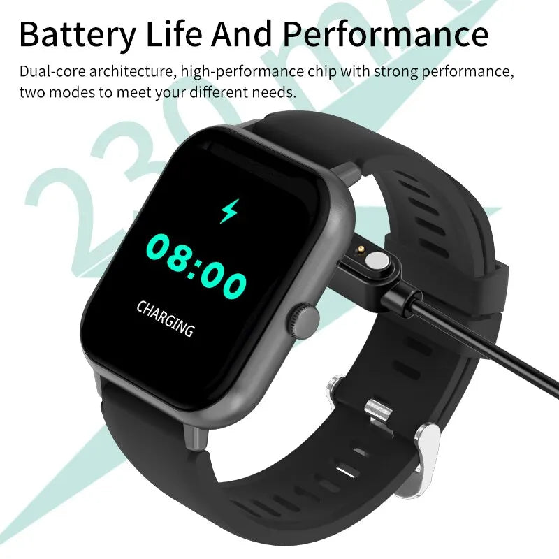 2024 Bluetooth Call Smart Watch Men Women Full Touch Screen Sports Fitness Watch Man Smart Watches Women Smartwatch