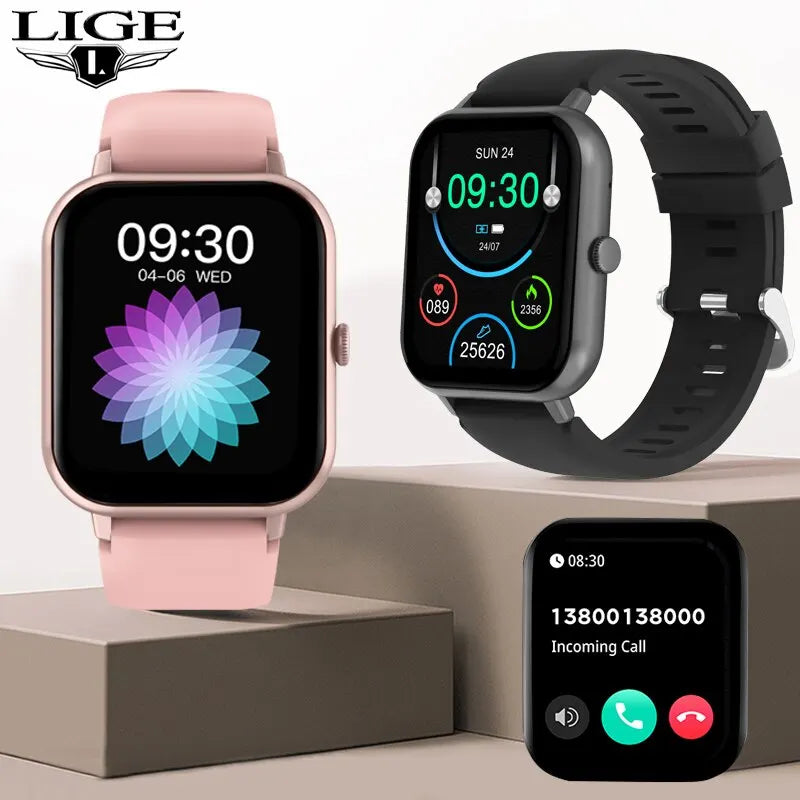 2024 Bluetooth Call Smart Watch Men Women Full Touch Screen Sports Fitness Watch Man Smart Watches Women Smartwatch