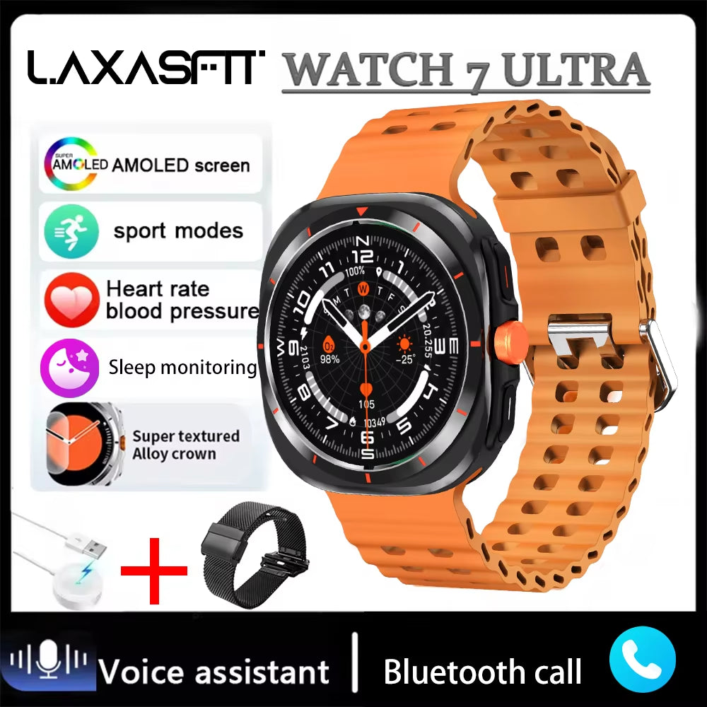 2025 New Smart Watches Men'S AMOLED Screen Multifunction Sports Fitness Tracker Health Women'S Smart Watch