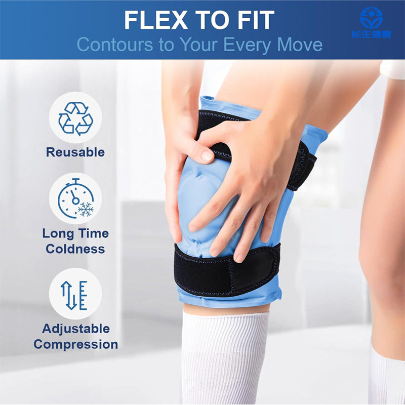 (Copy) Gel Knee Pad with Ice Pack, Long-lasting Cold and Hot Therapy for Sports Protection