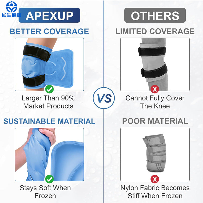 (Copy) Gel Knee Pad with Ice Pack, Long-lasting Cold and Hot Therapy for Sports Protection